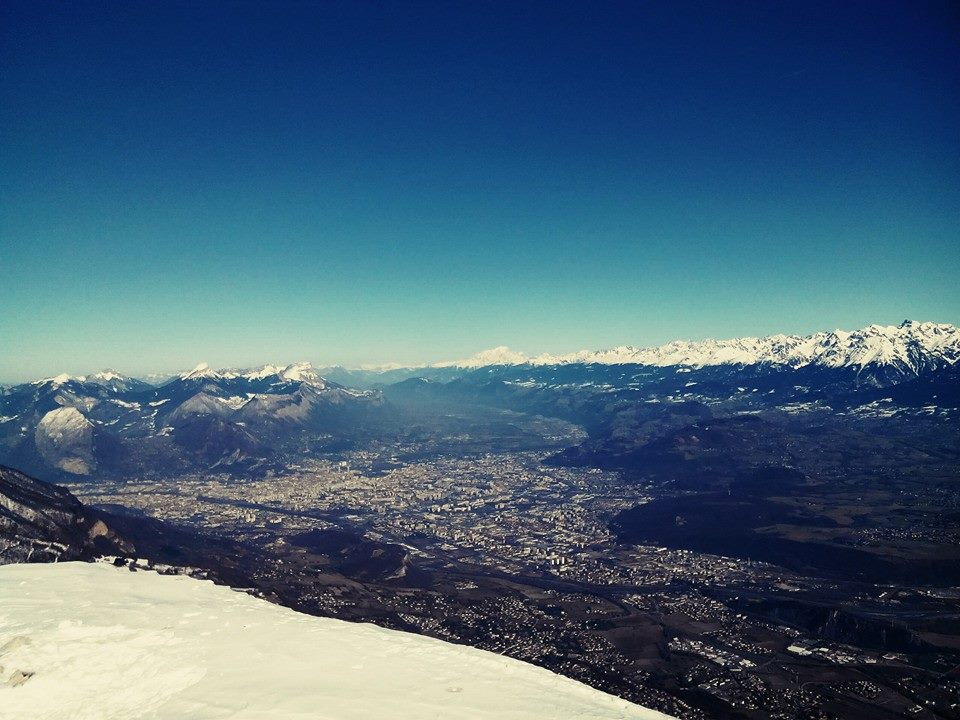 Grenoble et le Mont-Blanc